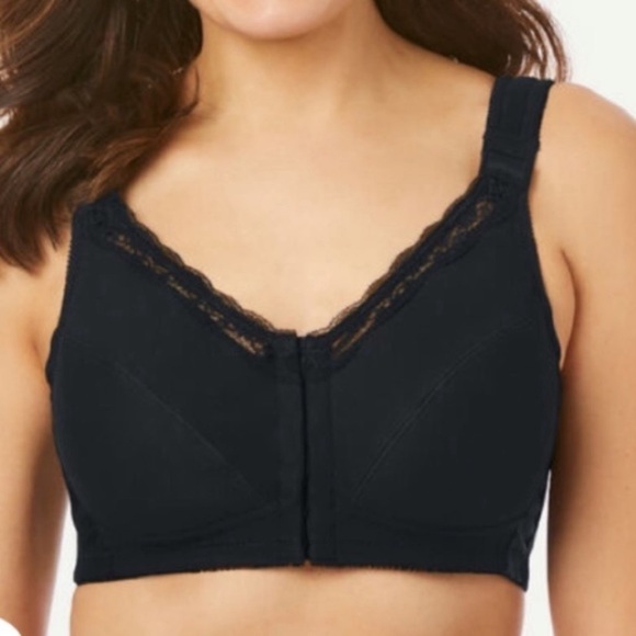 New Front Close Wireless Posture Bra 50B Comfort Choice Woman
Within black - Picture 1 of 4